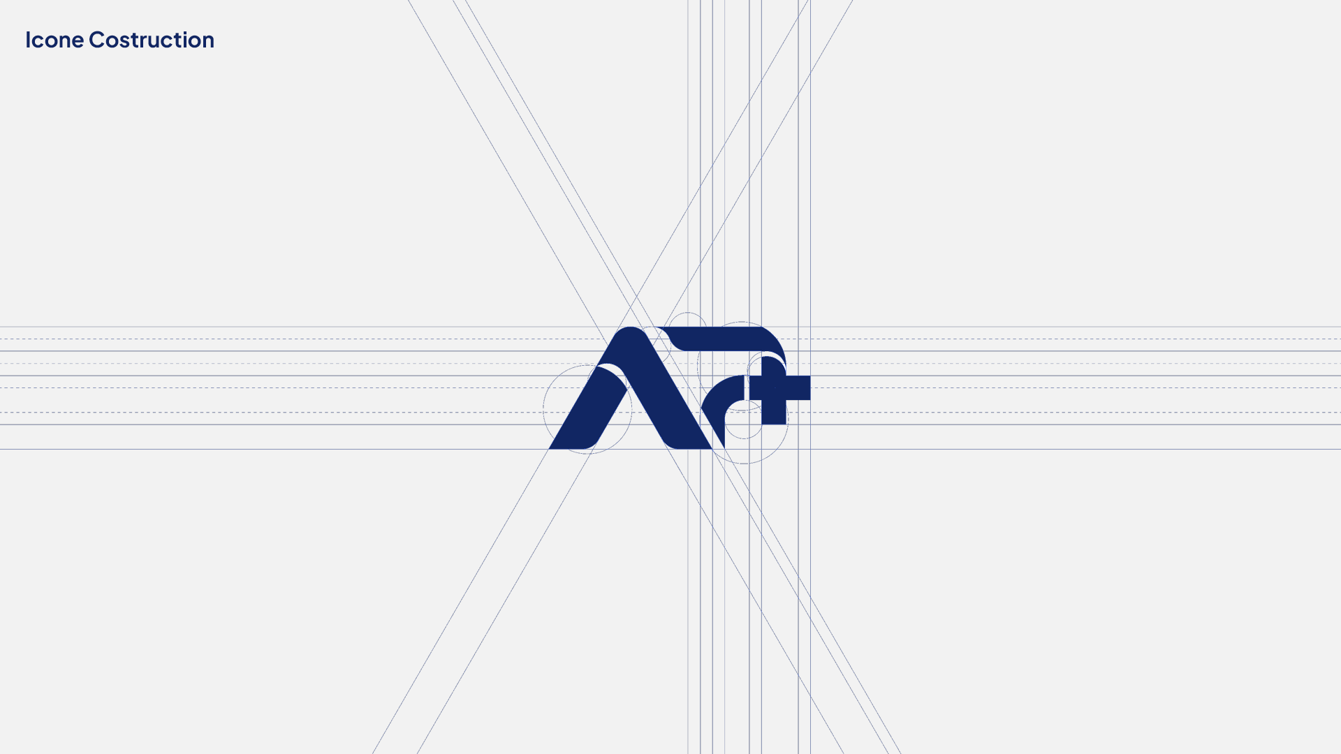 Azienda Più logo construction grid