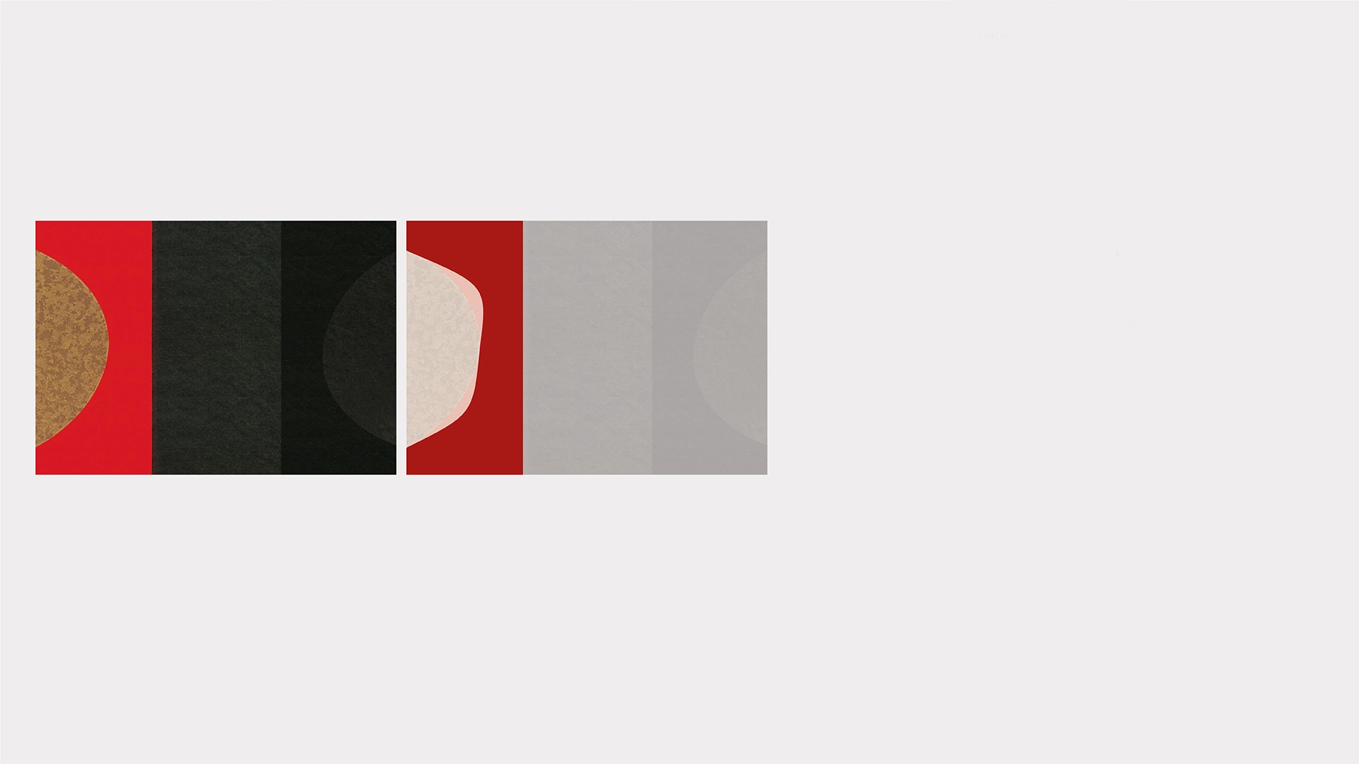 Second character construction process derived from an Alberto Burri artwork