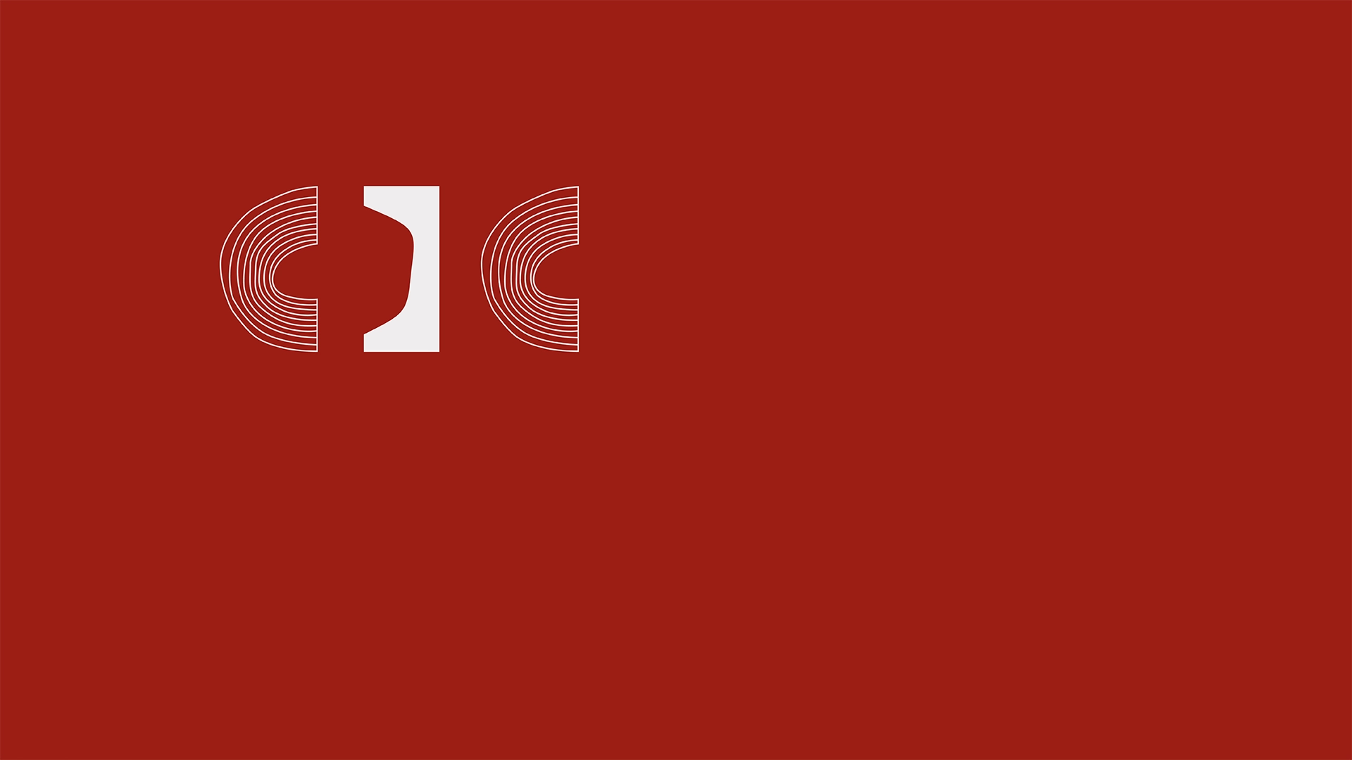Construction of the CDC logotype for Città di Castello