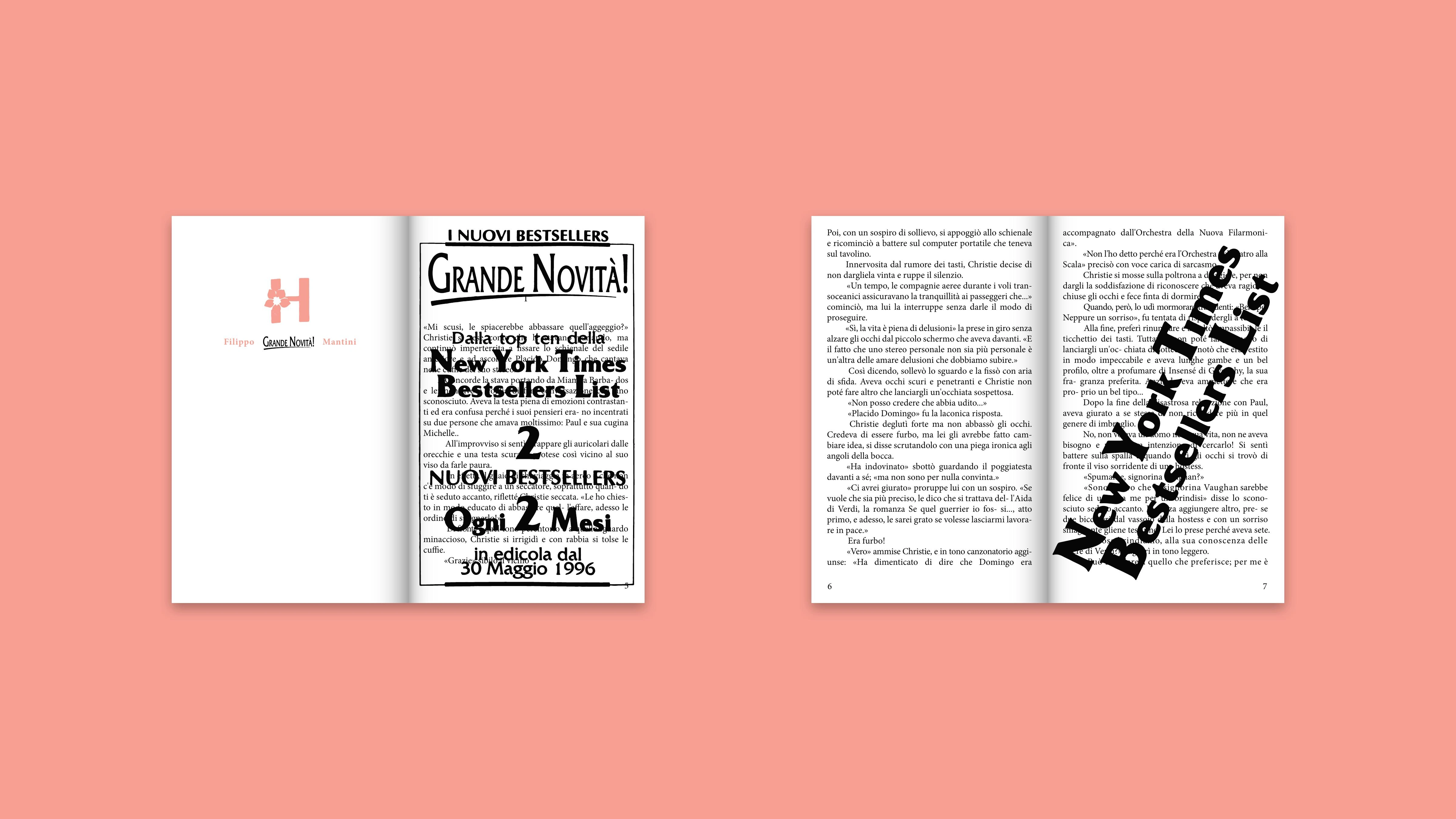 Harmony opening spreads and advertising interruption