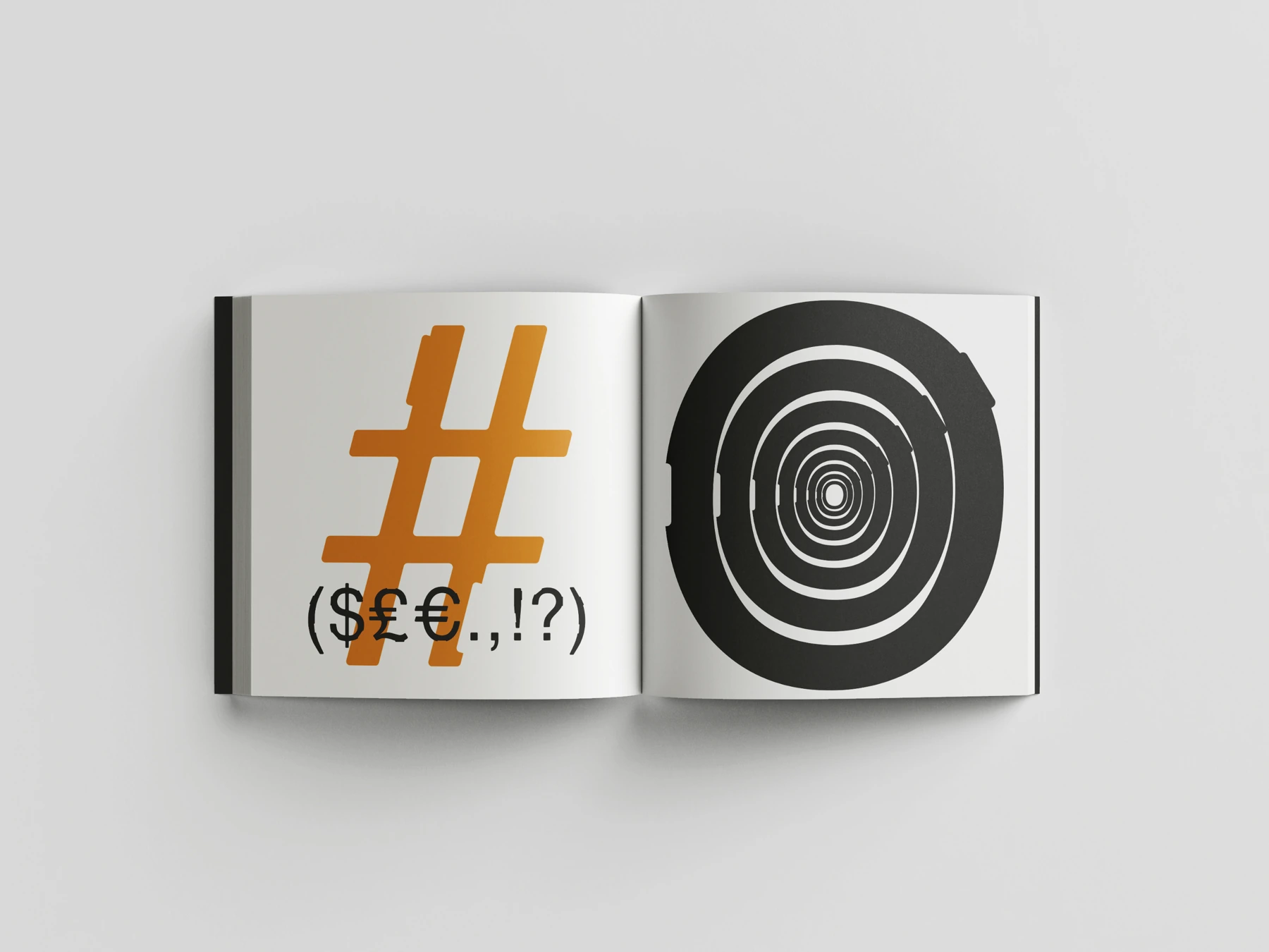 No Font — Symbols and scale studies
