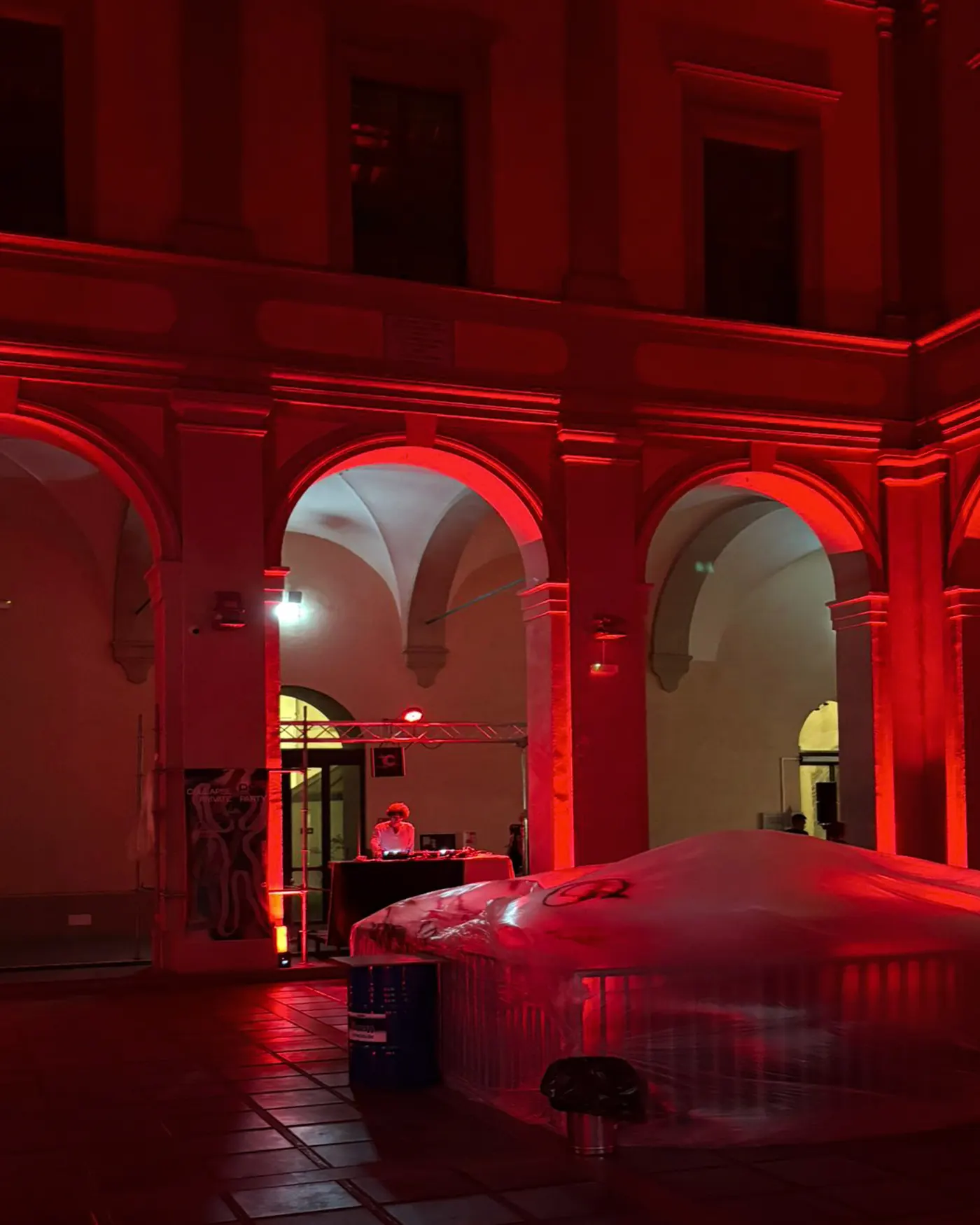COLLAPSE EXHIBITION / Original exhibition photograph at Palazzo Bufalini