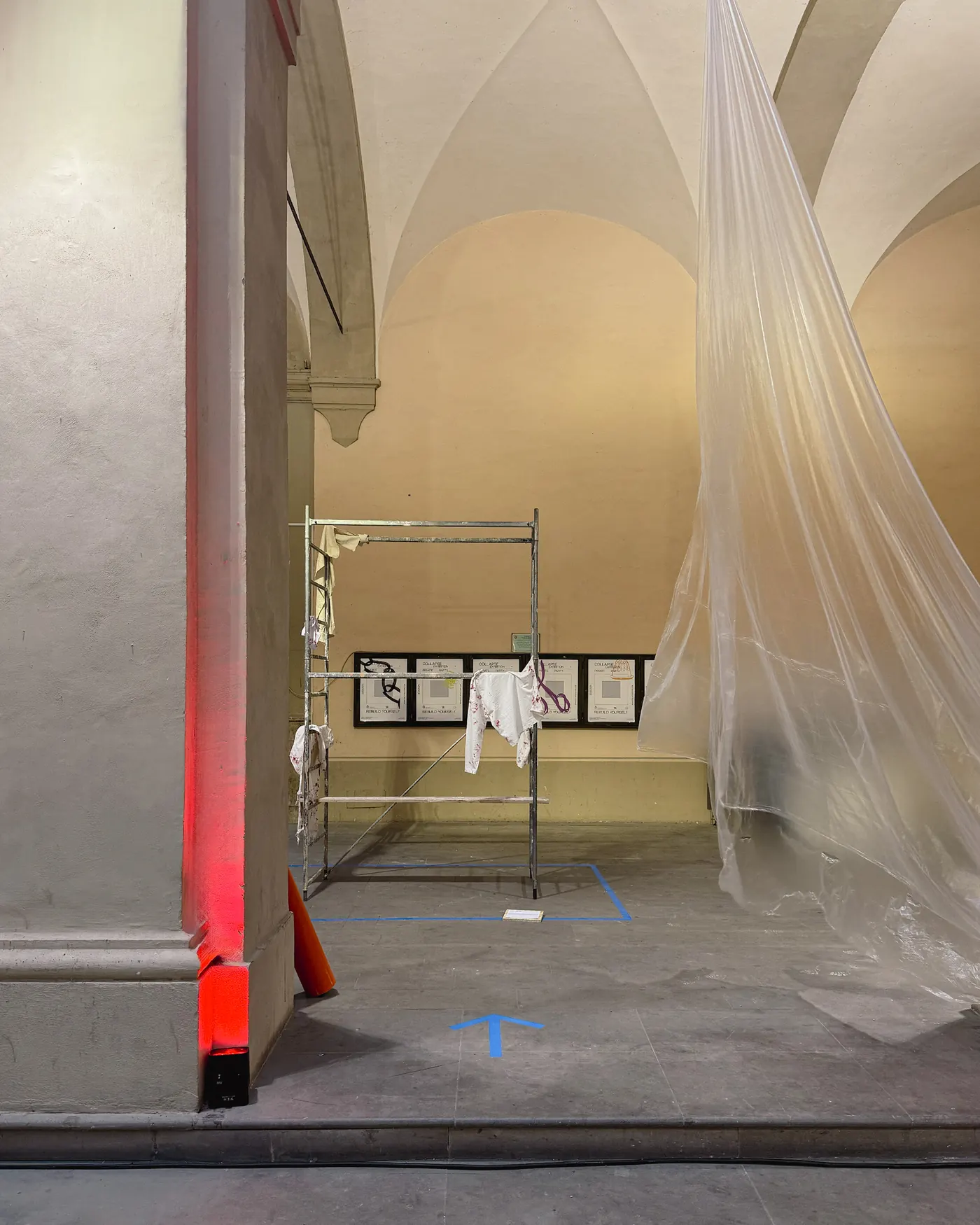 COLLAPSE EXHIBITION / Original exhibition photograph at Palazzo Bufalini